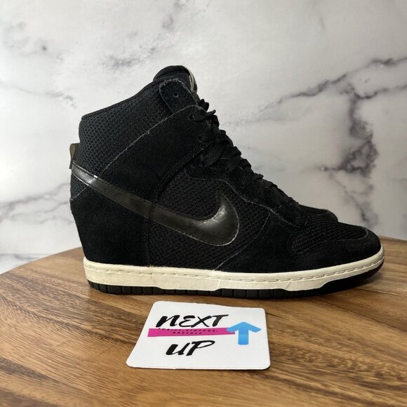 Nike Dunk Black wedge sneakers - Picture 3 of 9